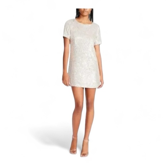 Generation Love Donna Sequin Dress in Shell NWT - Picture 5 of 9